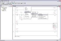 Custom Ladder Logic Editor Application